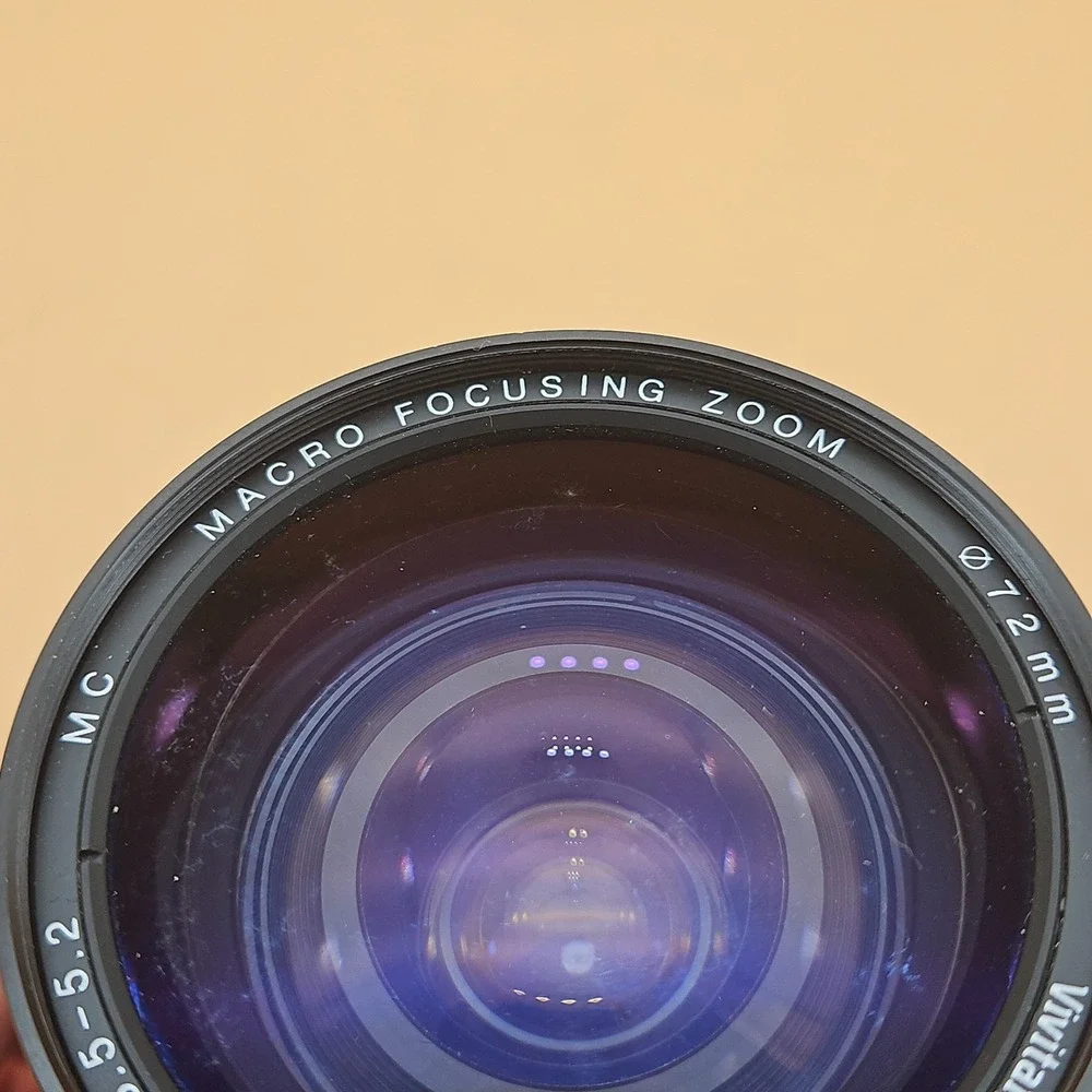 Vivitar for Pentax Macro Focusing Zoom Lens Vintage 1987 - 28-205mm